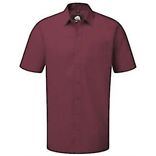 ORN Essential Short Sleeve Shirt Maroon